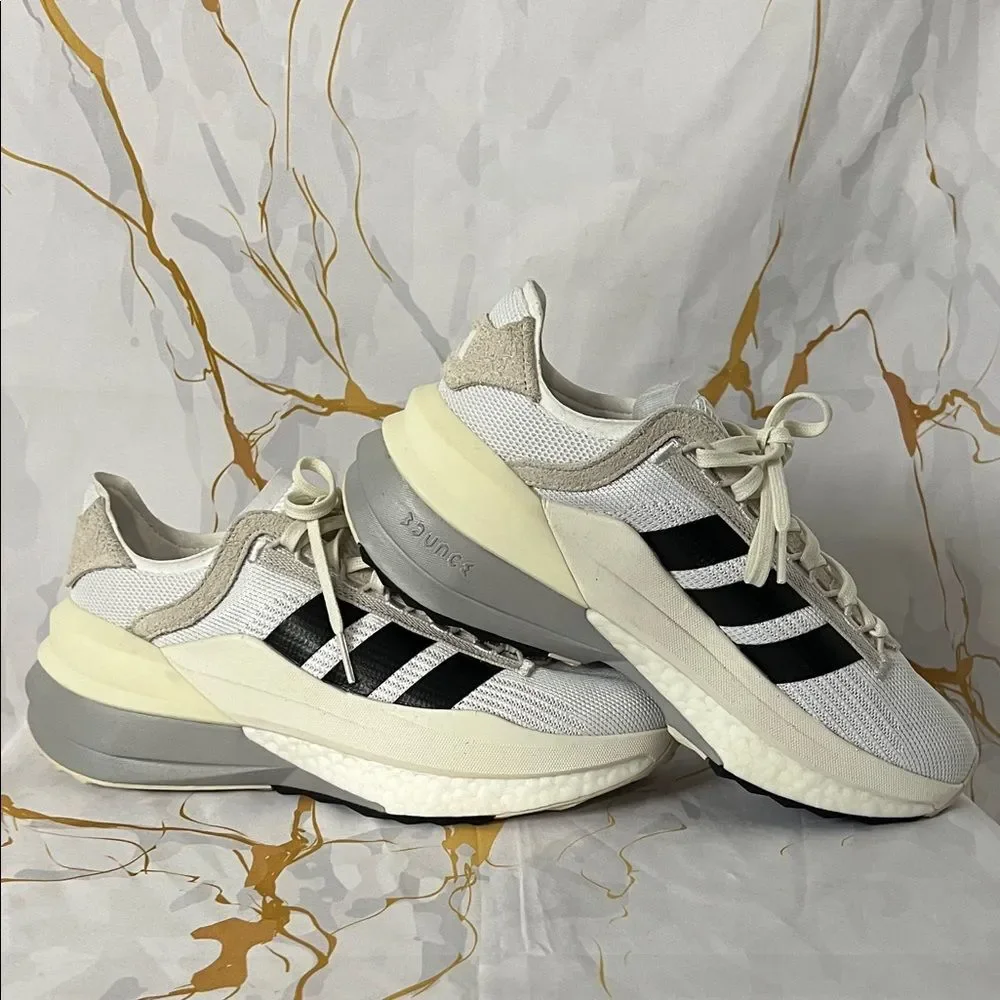 * Adidas Avryn_X sneaker in Cloud White and Core Black